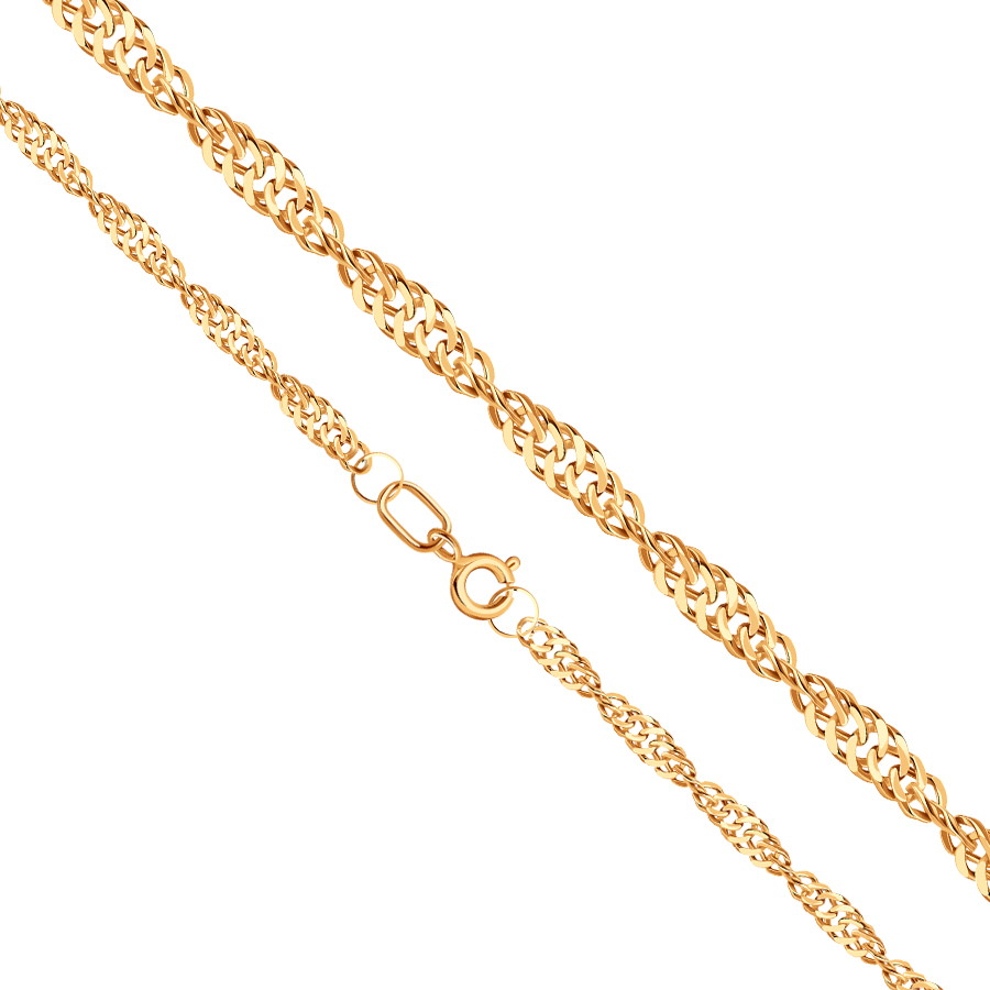 Цепь сингапур (Au 585) ЦППН20412050