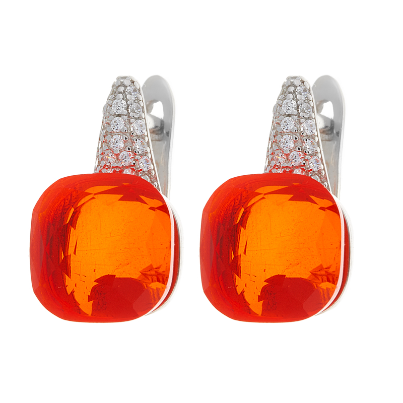 Серьги (Ag 925) PD-E00941-X-W-Or-X-W