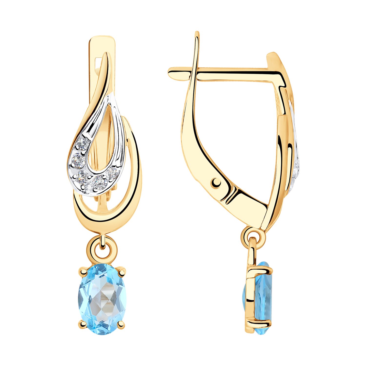 Серьги (Au 375) 37727062