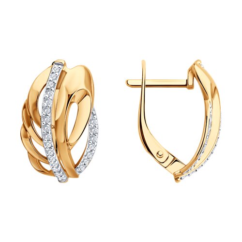 Серьги (Au 585) 0200730