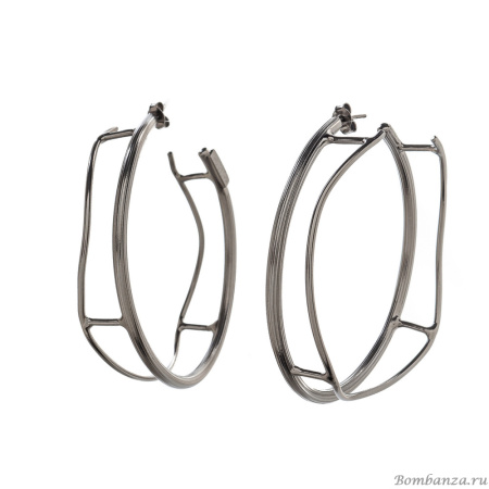 Серьги (Без пробы) KV23-307057B серебро