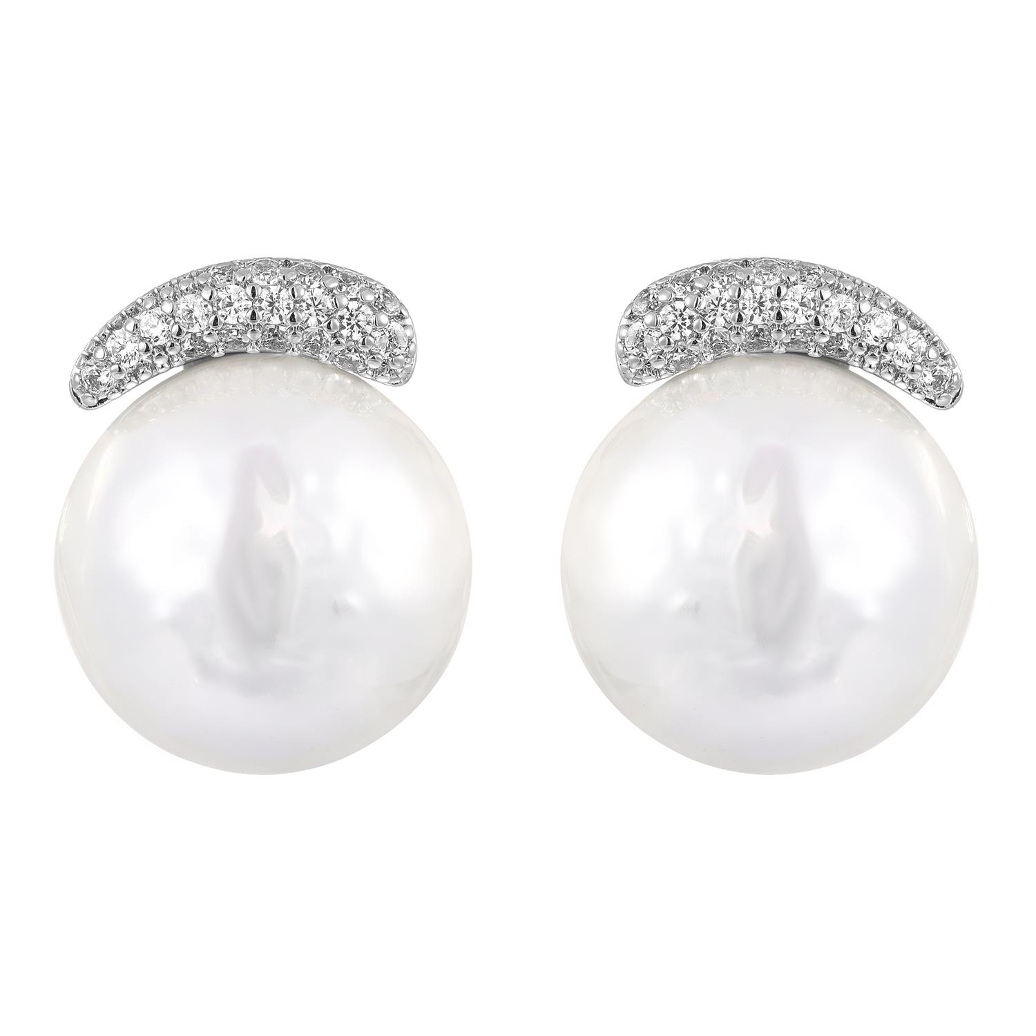 Серьги пусеты (Без пробы) 020.02.00114 с