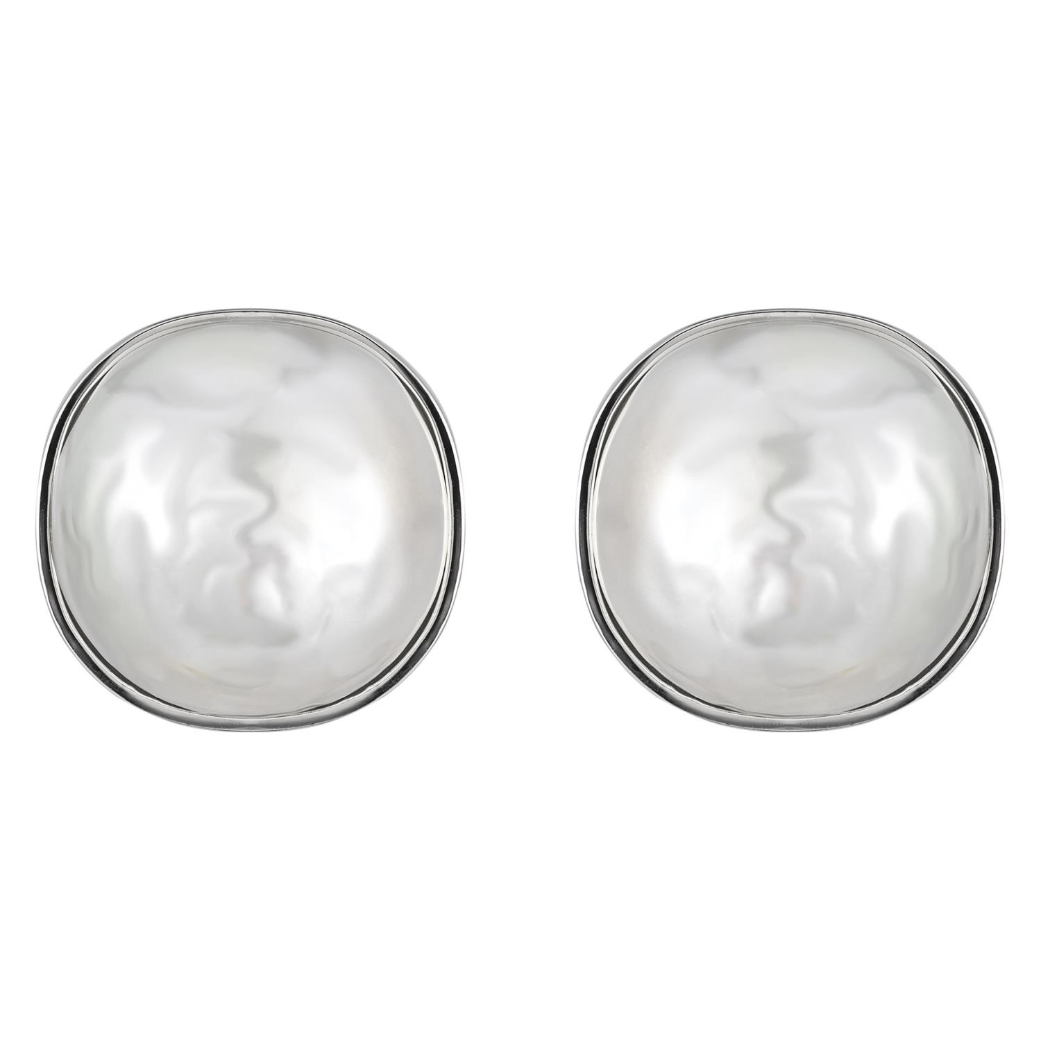 Серьги клипсы (Без пробы) 020.02.00109 с