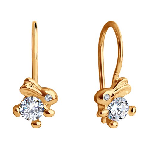 Серьги (Au 585) 0200036