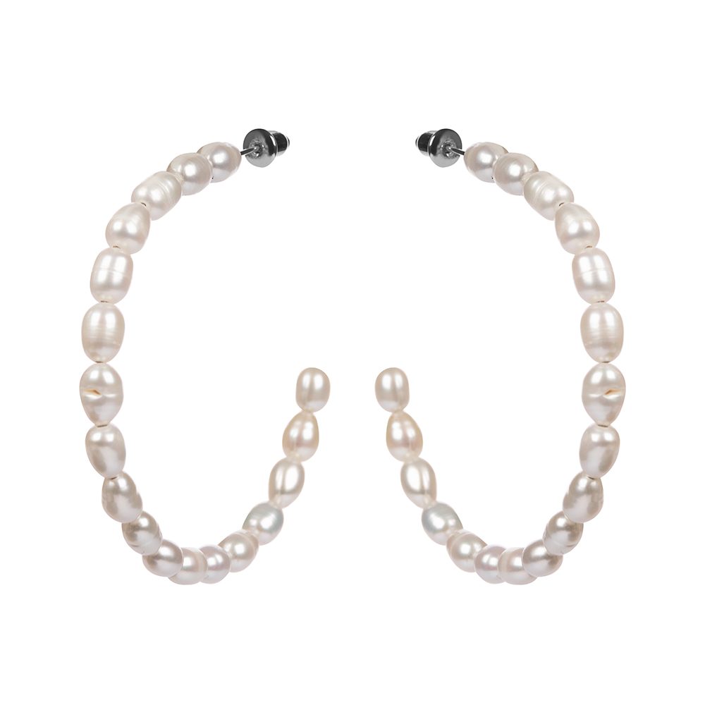 Серьги-конго (Ag 925) SV-RW001-Rd