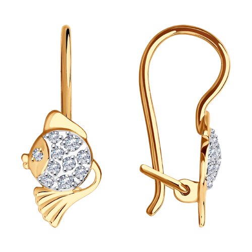 Серьги (Au 375) 029431-4