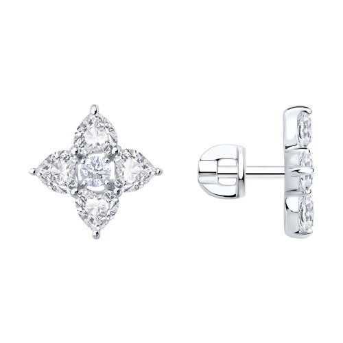 Серьги пусеты (Ag 925) 94026872