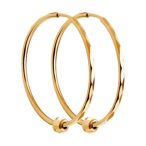 Серьги конго (Au 375) 31-124-01361-1