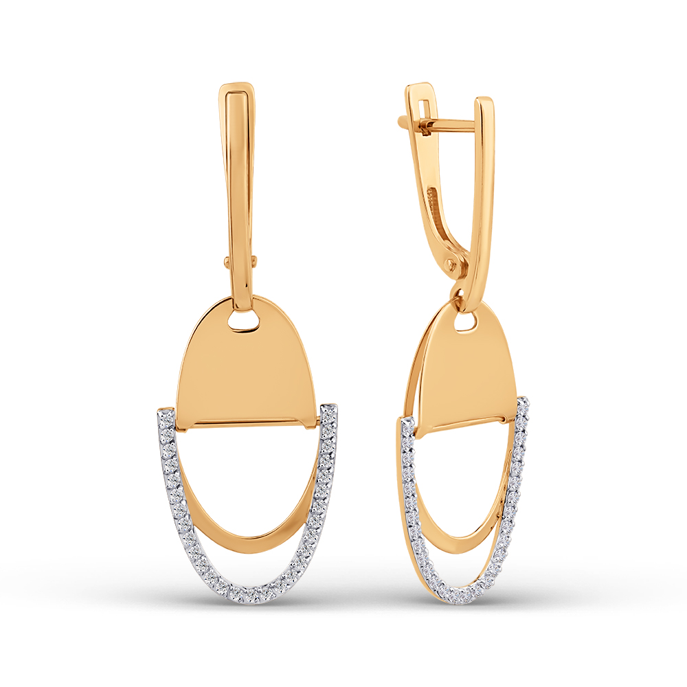 Серьги (Au 585) 503942-1102