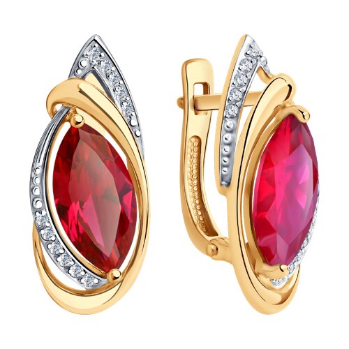 Серьги (Au 585) 727167