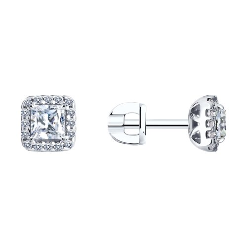 Серьги пусеты (Ag 925) 94025857