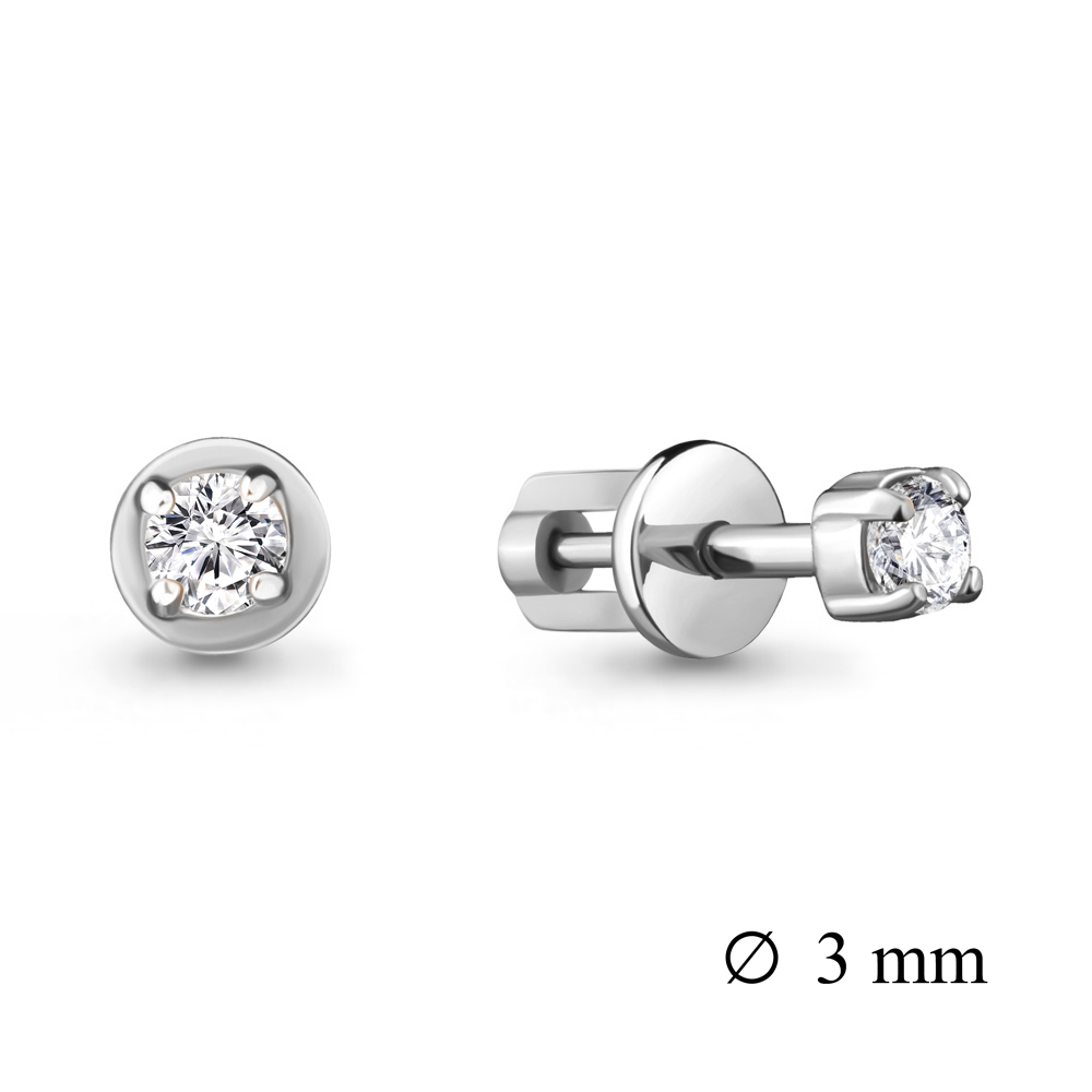 Серьги пусеты (Ag 925) 420861А.5