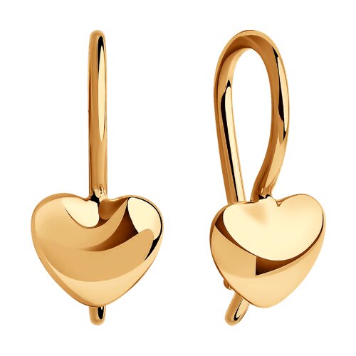 Серьги (Au 585) 028622