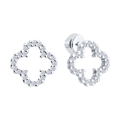 Серьги пусеты (Ag 925) 94027369