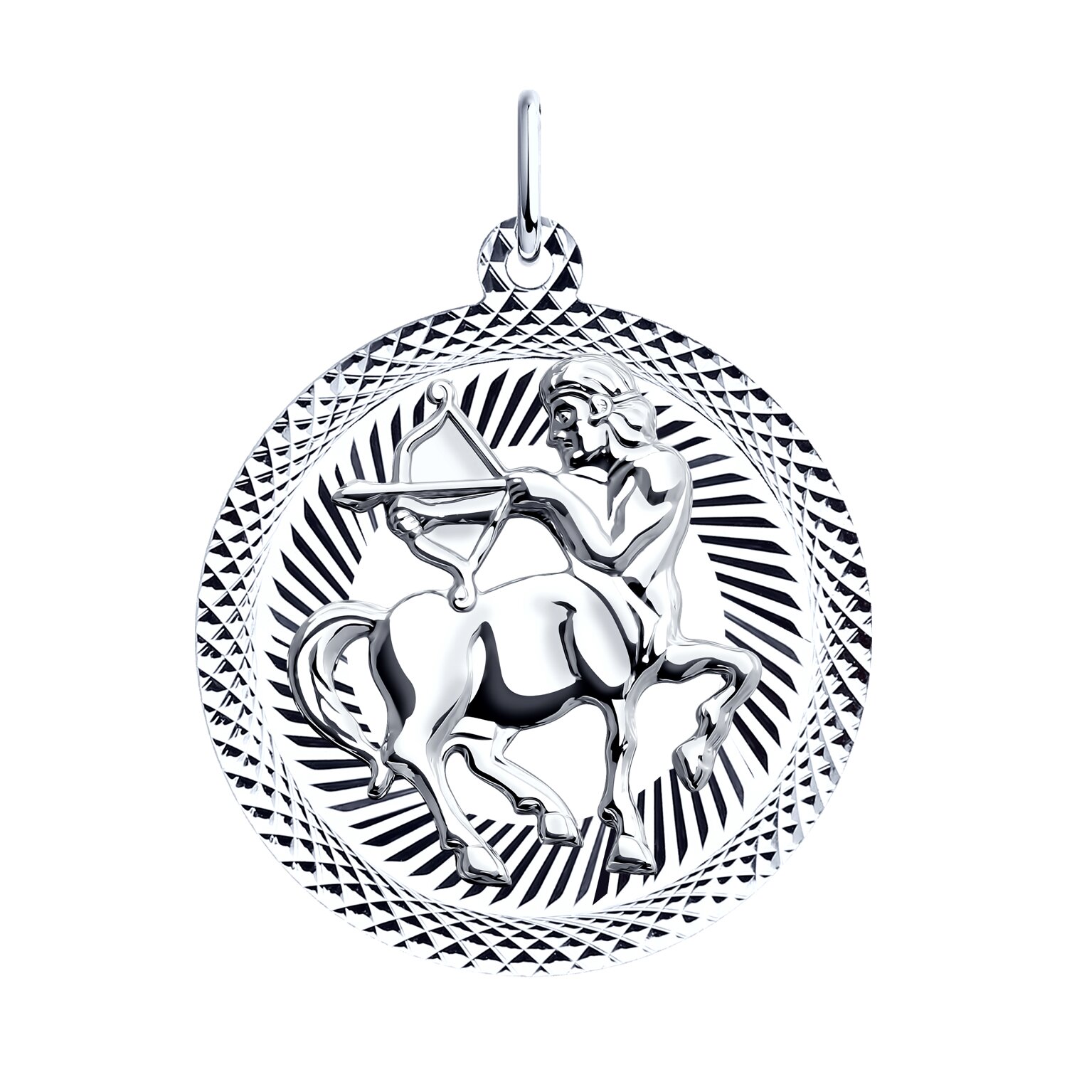 Подвеска знак зодиака стрелец (Ag 925) 94030878