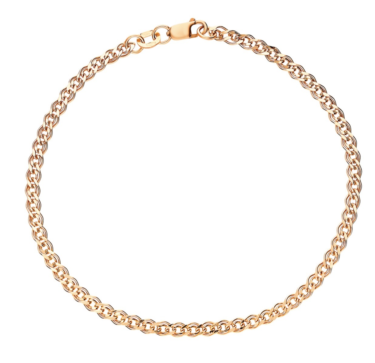 Браслет нонна (Au 585) НБ 12-200ПГ-0.80