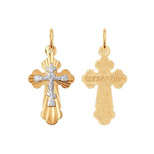 Крест (Au 375) 121209-4