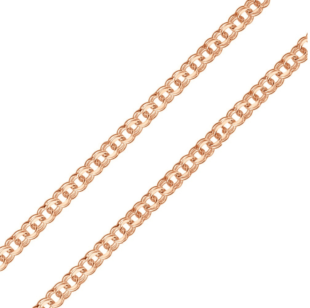 Цепь бисмарк (Au 585) НЦ 12-316ПГ-0.70