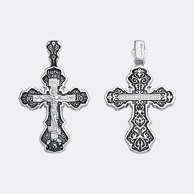 Крест (Ag 925) 2-454-3