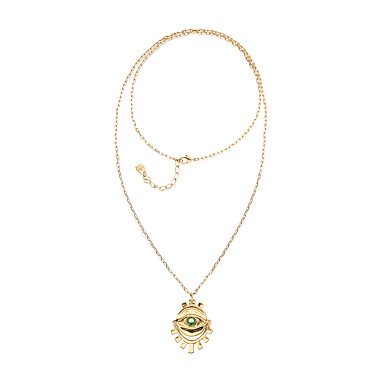 Колье (Без пробы) COL2037VRDORO0U