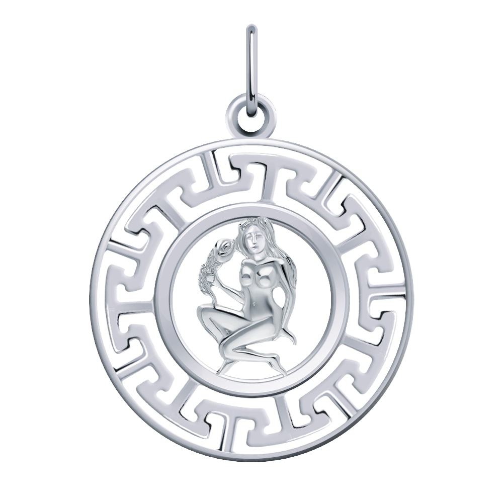 Колье из золота, корунд синт., Розовое золото