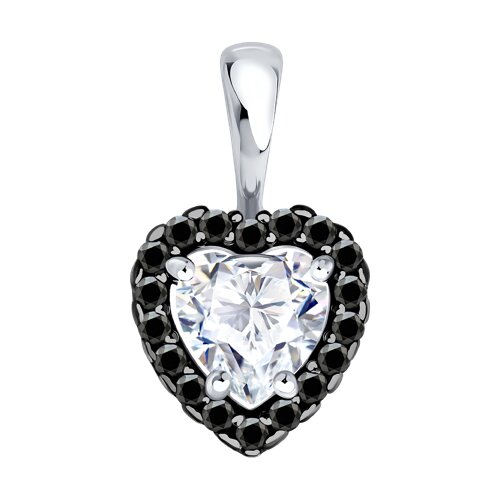 Подвеска Сердце (Ag 925) 94-130-00122-1