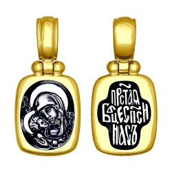 Икона Борогодица Владимирская (Ag 925) 95030157