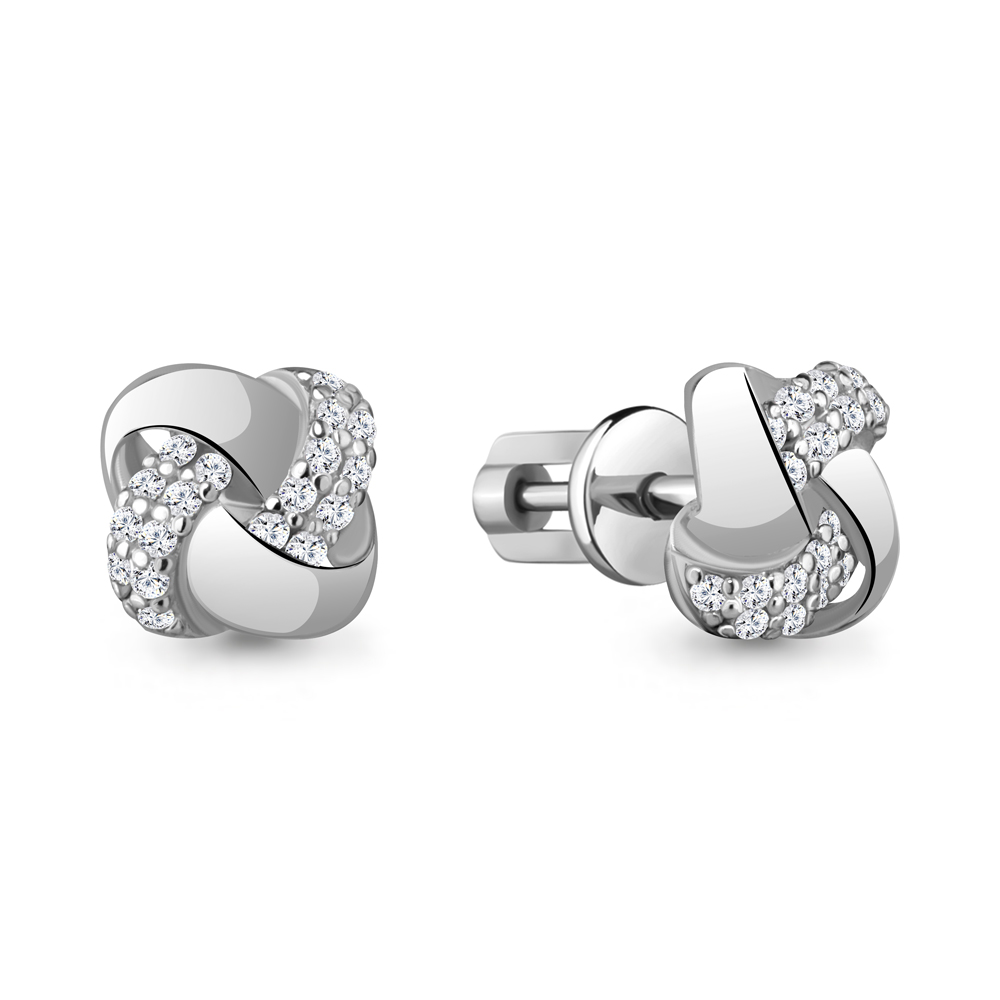 Серьги пусеты (Ag 925) 41769А.5