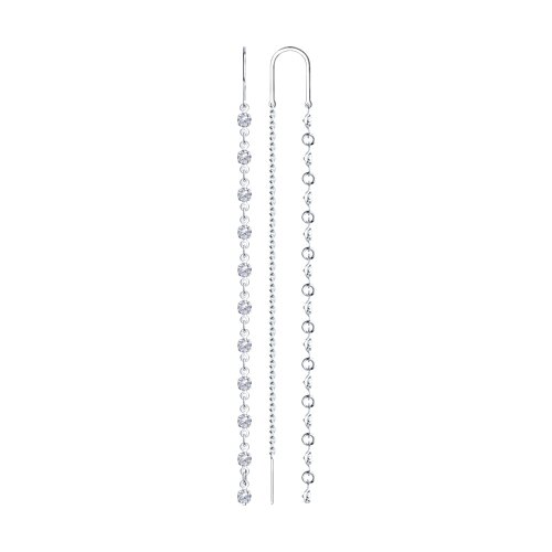 Серьги продевки (Ag 925) 94020805
