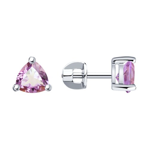 Серьги пусеты (Ag 925) 92020043