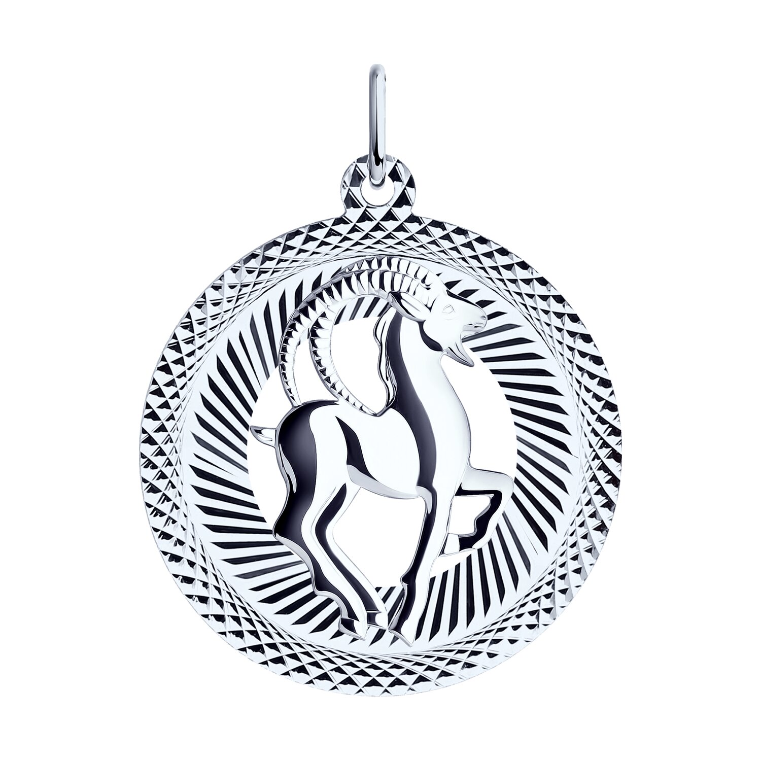 Подвеска знак зодиака козерог (Ag 925) 94030879