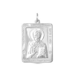 Икона Николай Чудотворец (Ag 925) с030242