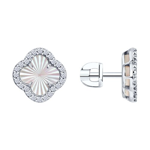 Серьги пусеты (Ag 925) 83020550