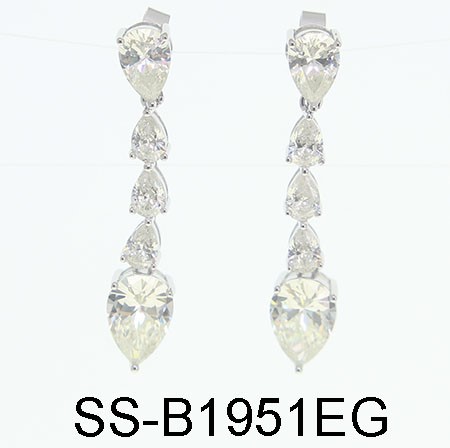 Серьги (Ag 925) SS-B1951EG