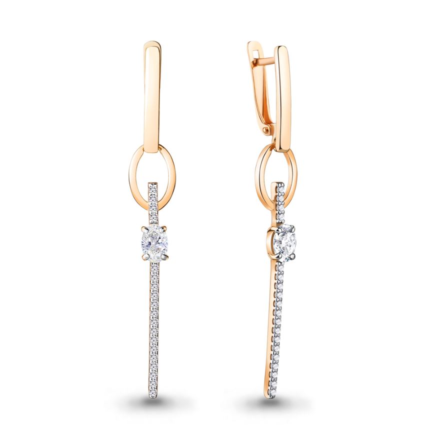 Серьги (Ag 925) 49718А.6
