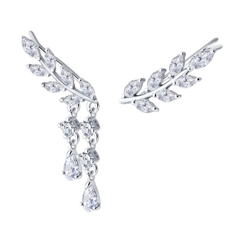 Серьги каффы (Ag 925) 94026641