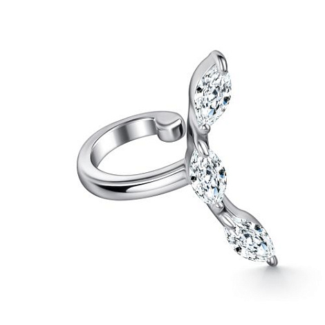 Серьга кафф (Ag 925) 02-5826-00КЦ-00