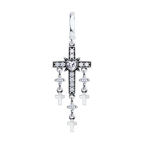 Серьга моно (Ag 925) 95-127-02422-1