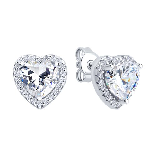 Серьги пусеты (Ag 925) 94027161-91