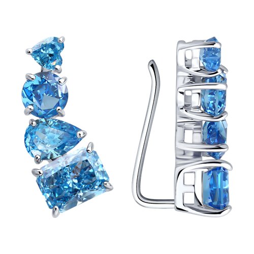 Серьги каффы (Ag 925) 94027701