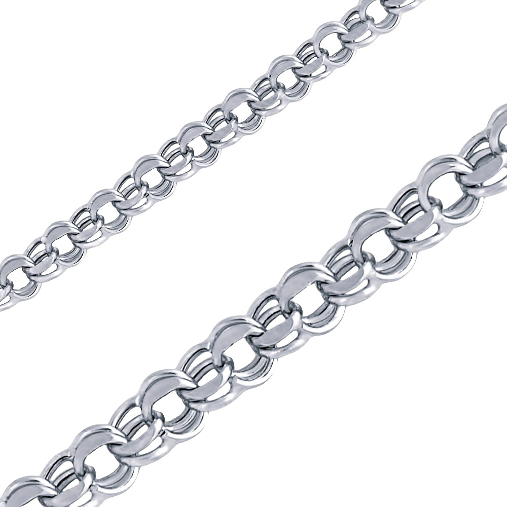Цепь бисмарк (Ag 925) 000-90ц-925