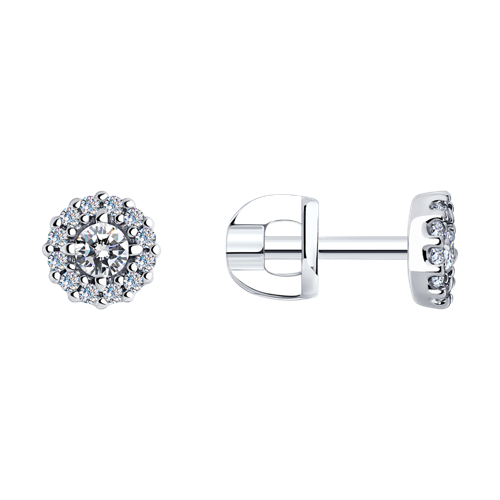 Серьги пусеты (Ag 925) 94021887
