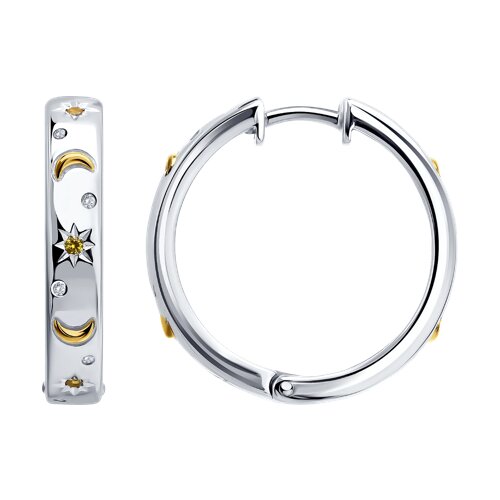 Серьги конго (Ag 925) 94027793