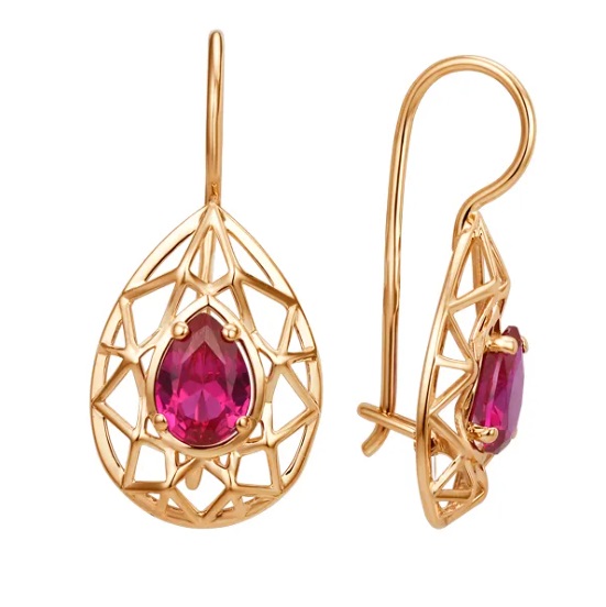 Серьги (Au 375) 011672-5450