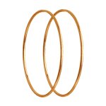 Серьги конго золотые (Au 585) 140004