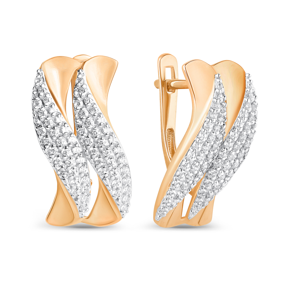 Серьги золотые (Au 585) 023222-1102
