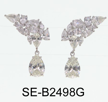 Серьги (Ag 925) SE-B2498G