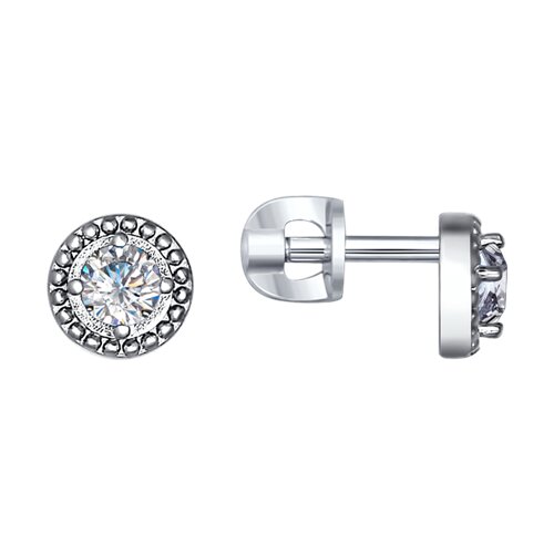 Серьги пусеты (Ag 925) 94021035
