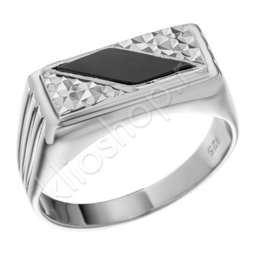 Кольцо печатка (Ag 925) 26К150419