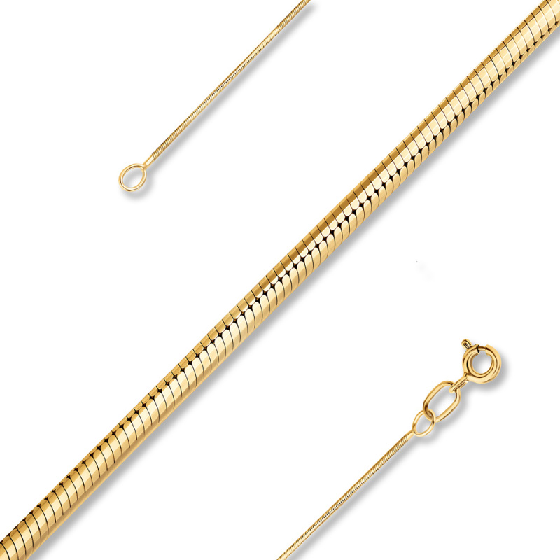 Цепь снейк (Au 585) 8020055L-45